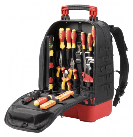 Truse Scule - Rucsac cu unelte VDE pentru electricieni Wiha 45528