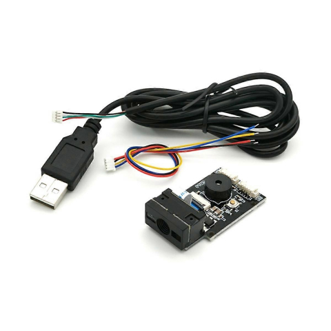Module Electronice - Modul cititor coduri de bare, GROW GM65 1D si 2D, inclusiv cod QR