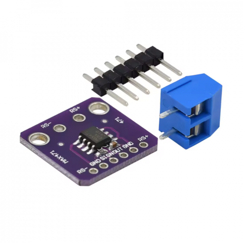 Senzor de curent si tensiune MAX471 GY-471, 3A, 3-25VDC [1]