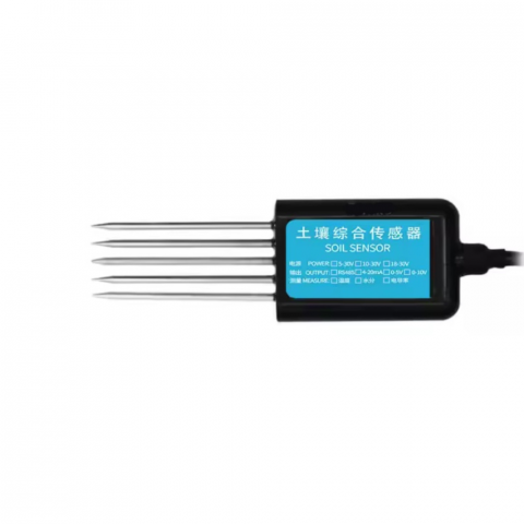 Senzor pentru monitorizarea solului RS485, NPK, pH, EC, umiditate si temperatura [1]