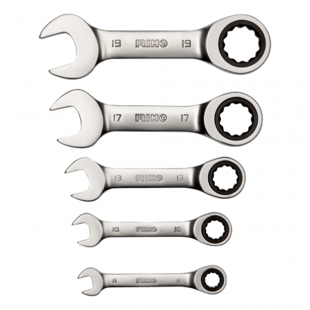 Set 5 chei combinate cu clichet 8-19mm, Irimo 18S-5-H [1]