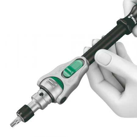 Set cheie cu clichet 8100 SA 6 Zyklop, tubulare si biti, 28 piese, 1/4" drive, Wera 05004016001 [2]