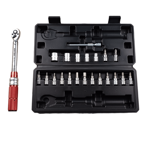 Scule si Unelte - Set de cheie dinamometrica cu biti, 5 - 25 N*m, Ariter TZB-25