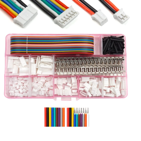 Componente Electronice - Set conectori JST PH 2.0mm, 2 - 8 pini, Bitmi 12620