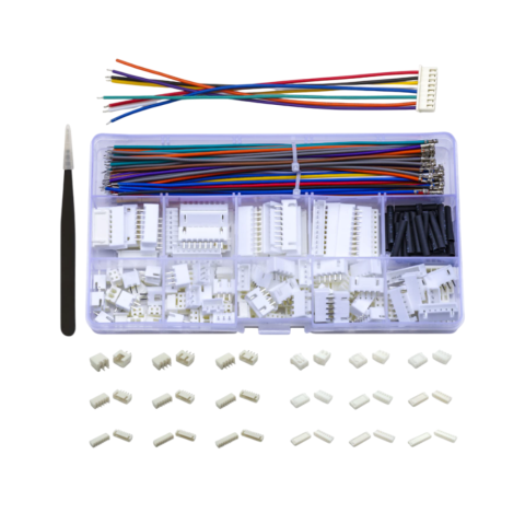 Componente Electronice - Set conectori JST-XH 2.54mm, 2 - 10 pini, Bitmi 12619