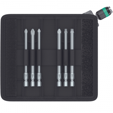 Set de surubelnita si biti, 13 piese, Kraftform Kompakt Pistol RA 4, Wera 05051031001 [1]