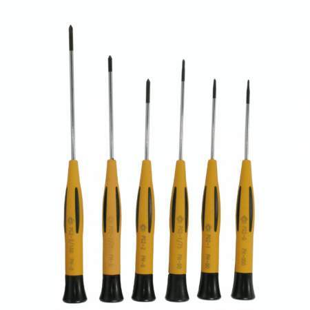 Surubelnite de Precizie - Set de surubelnite de precizie, profil Phillips, 6 bucati, Piergiacomi KITP