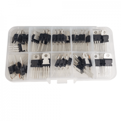 Set de 50 buc stabilizator de tensiune liniara tip TO-220, Bitmi 11301 [1]