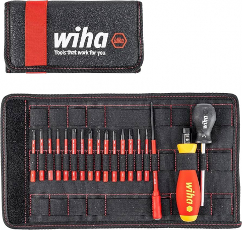 Set surubelnita electrica dinamometrica VDE, 0.8-5.0 Nm, TorqueVario®-S, Wiha 36791