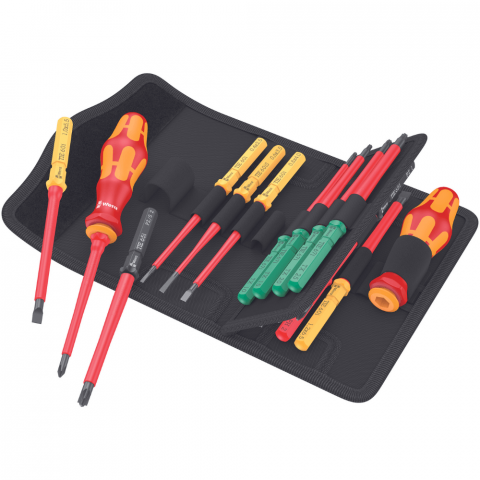 Seturi de Surubelnite - Set surubelnite Kraftform Kompakt VDE Universal, 17 piese, Wera 05006611001
