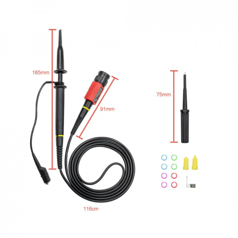 Sonda profesionala osciloscop FNIRSI P4100, 1000V [2]