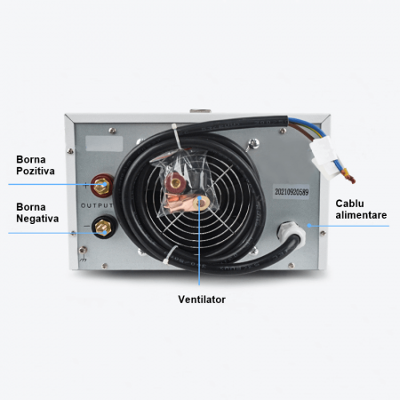 Sursa de laborator 60V 60A 3600W Mestek DP6060 [2]
