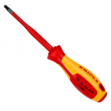 Surubelnite Electrician 1000V - Surubelnita VDE slim PlusMinus, profil Pozidriv PZ2, 212mm, Knipex 98 25 02 SLS