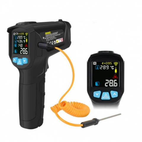 Termometru digital Mestek IR02C -50 +800°C