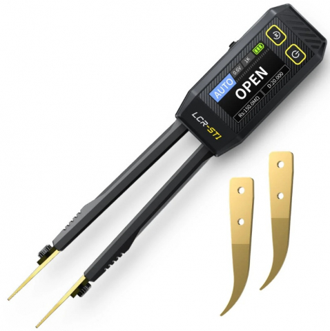 Electronica - Tester digital portabil inteligent pentru componente LCR, FNIRSI LCR-ST1