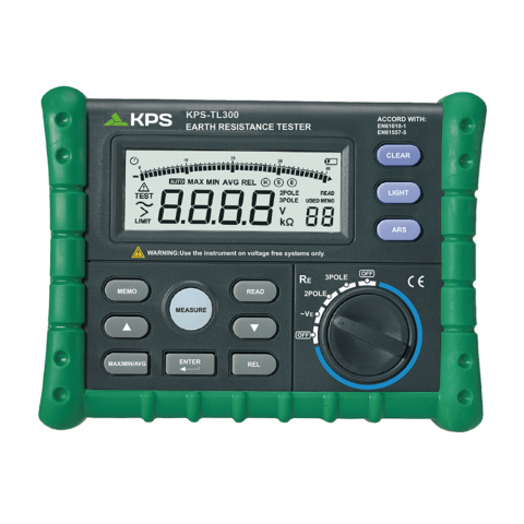 Tester pentru masurarea rezistentei de impamantare, 4000Ω, KPS TL300