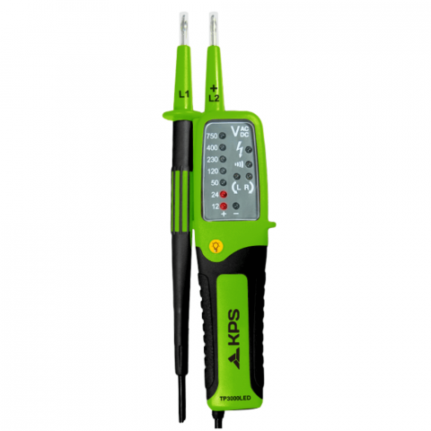 Creioane de Tensiune - Tester de tensiune fara contact NCV cu LED, 750V AC/DC, KPS TP3000LED