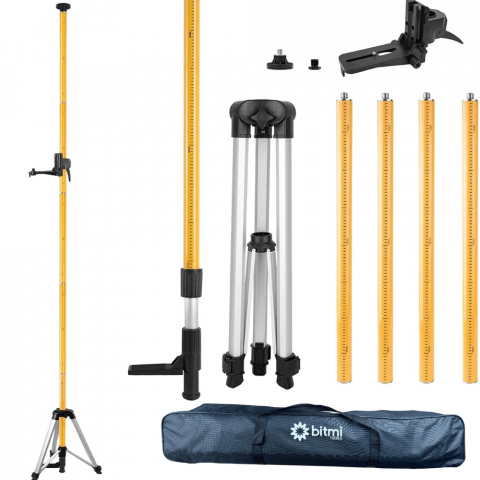Aparate de Masura si Control - Trepied telescopic universal pentru nivela laser model Bitmi 10093