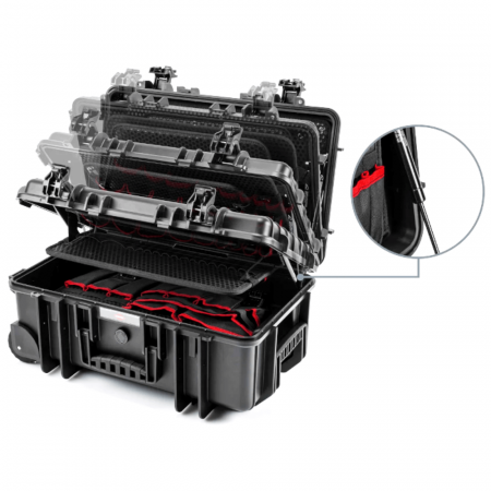 Trusa pentru scule tip troler Robust26 destinata constructorilor, Knipex 00 21 33 LE [3]