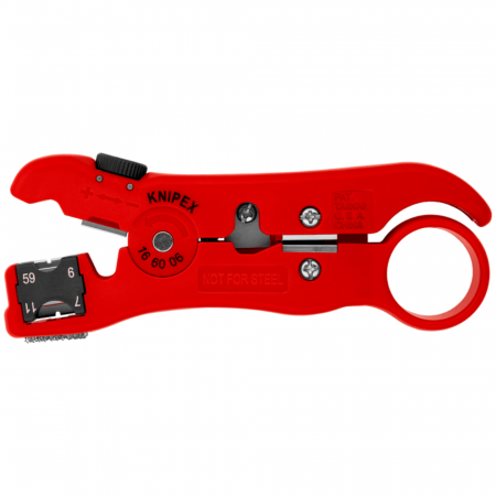 Unealta de dezizolare cabluri coaxiale si cabluri de date Knipex 16 60 06 SB