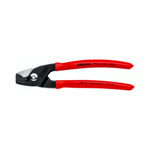 Clesti de Taiat - Cleste pentru cabluri electrice cu taiere in trepte KNIPEX StepCut® 95 11 160