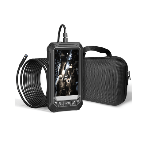 Endoscop digital portabil cu 3 camere, ecran 5" IPS, Full HD, cablu semirigid 5m [2]