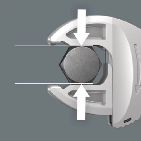 Cheie dubla autoreglabila 6006 Joker XS/S, 7-13mm, WERA 05020330001 [2]