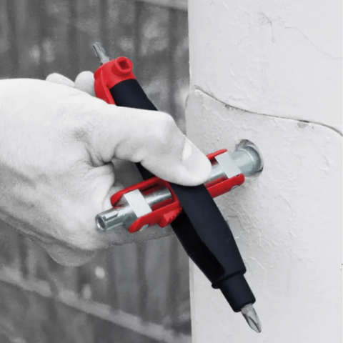 Cheie combinata pentru tablouri electrice, 9 profiluri - Wiha 39076 [1]
