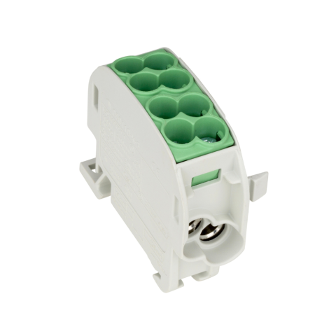 Clema de derivatie Izolata, Cu-Al, 1pol, 25mm, verde-galben, SCHRACK IKA26130-X-3 [1]