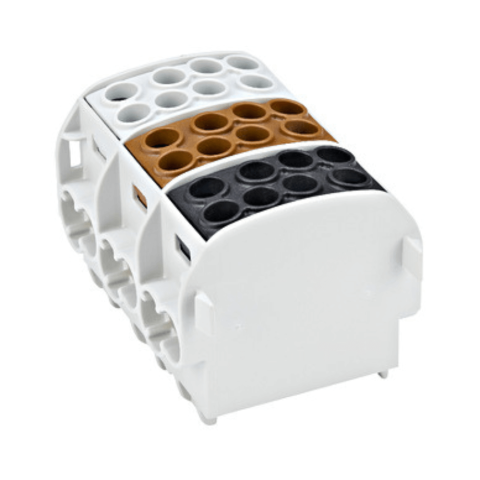 Clema derivatie izolata, Cu-Al, 3 poli, 35mmp, SCHRACK IKA26283-X-3 [1]