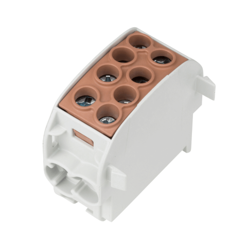 Clema derivatie, Cu, 35mmp, 1 pol, maro, SCHRACK IK026240-X-4 [2]