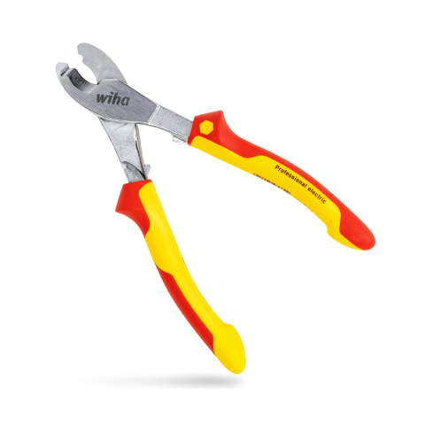 Clesti de Taiat - Cleste pentru taiat cabluri electrice, VDE 1000V, 210 mm, Wiha 43666