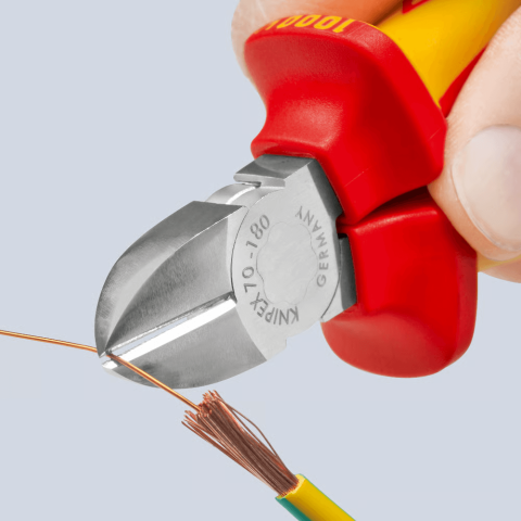 Cleste sfic VDE 1000V, 180mm, Knipex 70 06 180 [2]