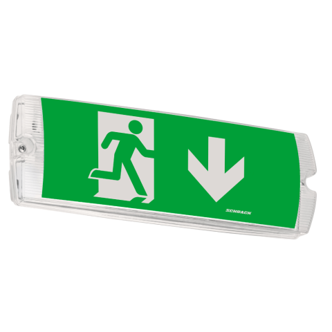 Corp de iluminat de siguranta LED K5, 3W, 230VAC, IP65, SCHRACK NLK5U403 [1]