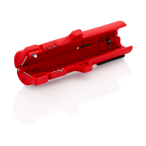 Unealta pentru dezizolat cabluri plate si rotunde Knipex 16 64 125 SB [1]