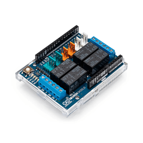 Placi de Expansiune - Placa de expansiune Arduino 4 Relays Shield, 4 Relee 2A, TinkerKit