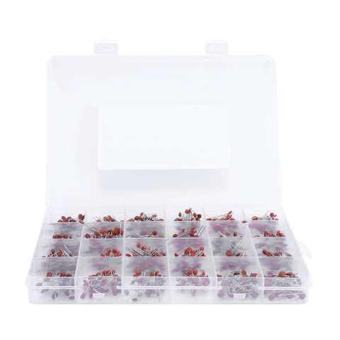 Componente Electronice - Set 960 bucati condensatori ceramici 2pF-100nF, Bitmi 12287