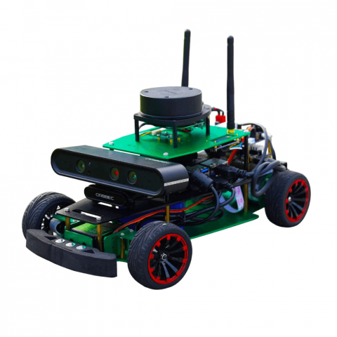 Electronica - Kit robot cu Lidar ROSMASTER R2, cu placa Raspberry Pi 5 8GB