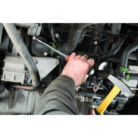 Set surubelnite cu profil hexagonal si cap de lovire, 6 piese, Wiha SoftFinish 21250 [1]