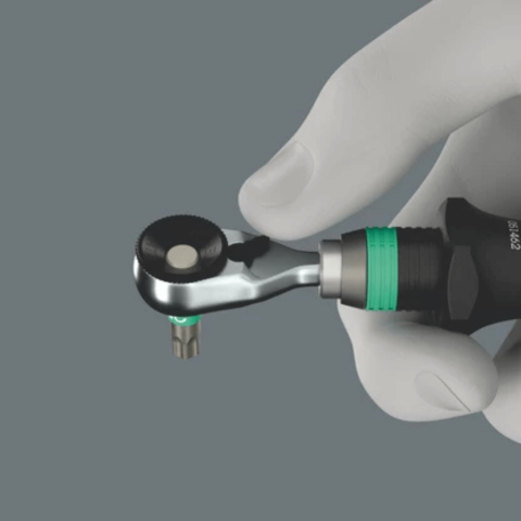 Clichet pentru biti Zyklop Mini 4, 1/4 inch, Wera 05003662001 [4]