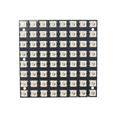 Componente Electronice - Matrice LED 5050 RGB 8x8 WS2812B compatibila Arduino