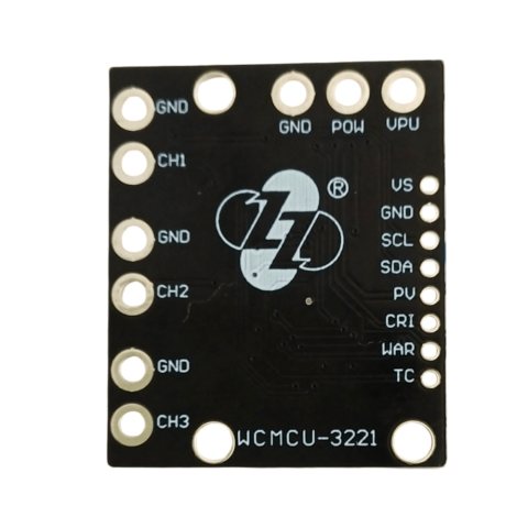 Senzor monitorizare tensiune si curent, 3CH, I2C, SMBUS, INA3221 [2]