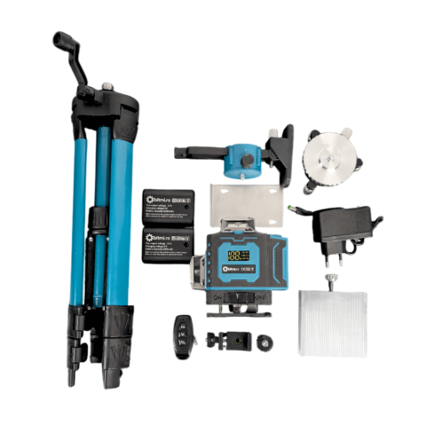 Nivela laser 16 linii cu dioda verde si trepied inclus, Bitmi 12622 [4]