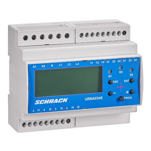 Contoare si Relee Electrice - Releu protectie sistem-retea pentru echipamente universale Schrack URNA0345U1