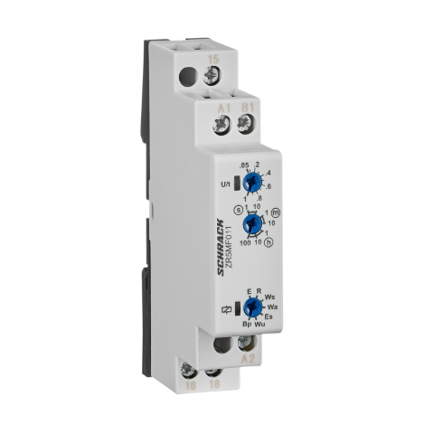 Contoare si Relee Electrice - Releu de timp multifunctional 1CC, 12-240VAC/VDC, 8A, SCHRACK ZR5MF011