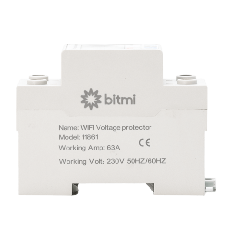 Releu Smart WiFi cu protectie completa si contor de energie, 63A, Bitmi 11861 [1]