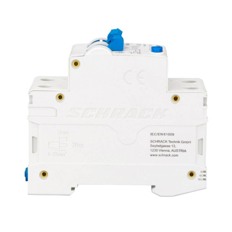 Siguranta automata diferentiala 1PA+N, AMPARO 6kA, C 16A, 30mA, tip A SCHRACK AK667616 [1]