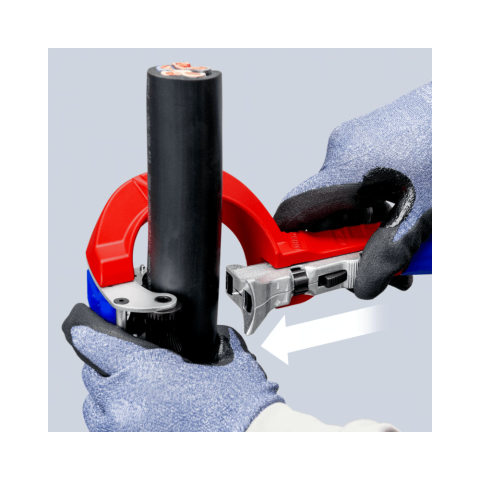 Dispozitiv pentru dezizolat cabluri groase, Ø 30 - 60 mm, KNIPEX STX60 16 45 220 [5]