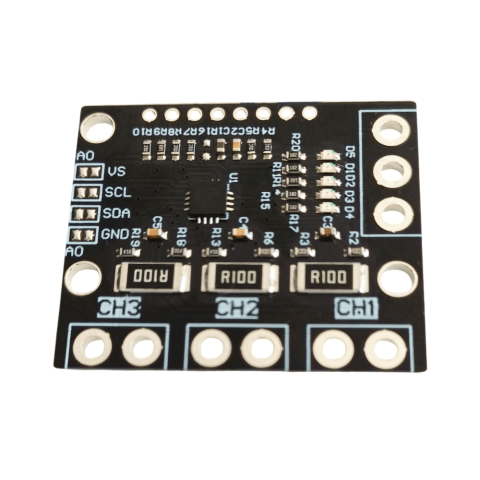 Senzor monitorizare tensiune si curent, 3CH, I2C, SMBUS, INA3221 [3]