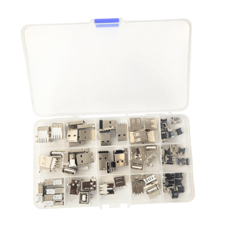 Set 82 conectori USB pentru incarcatoare si dispozitive electronice, Bitmi 12323 [1]